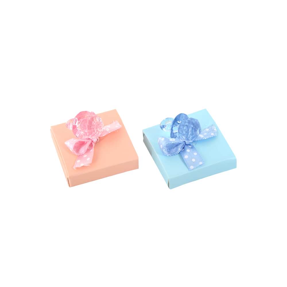 Emzik Dekorlu Madlen Pembe – Mavi