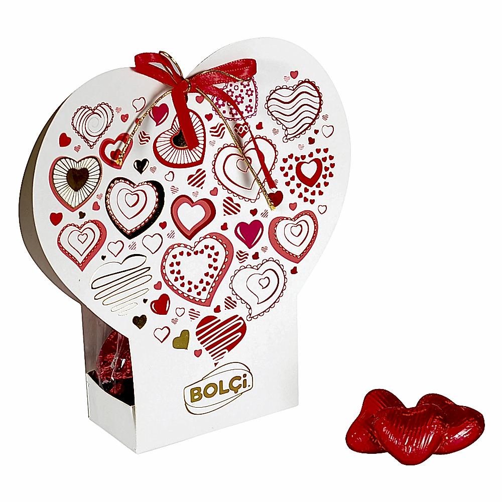 Figürlü Çikolata Kalp 100 gr