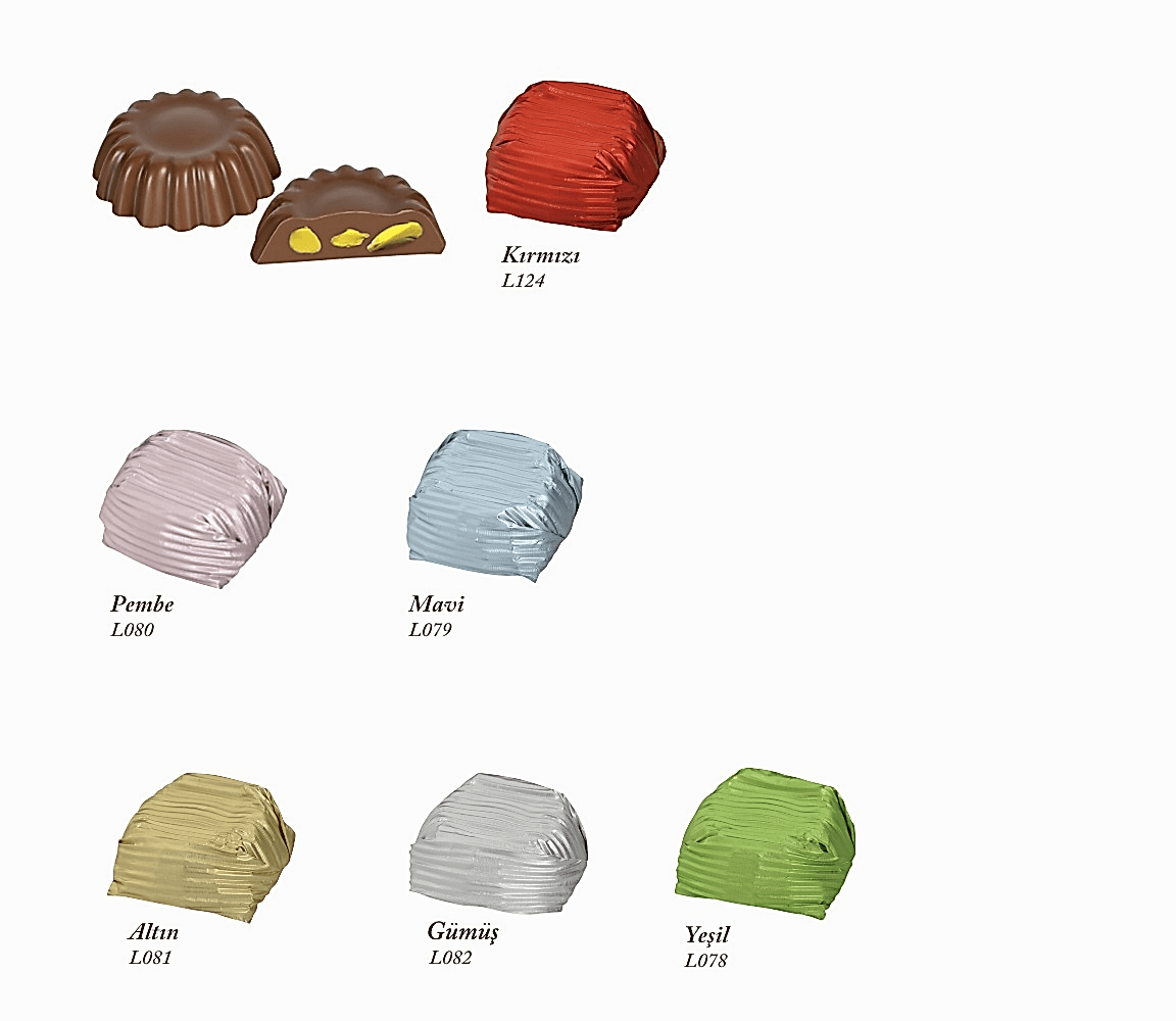 papatya a.fıstıklı yaldızlı